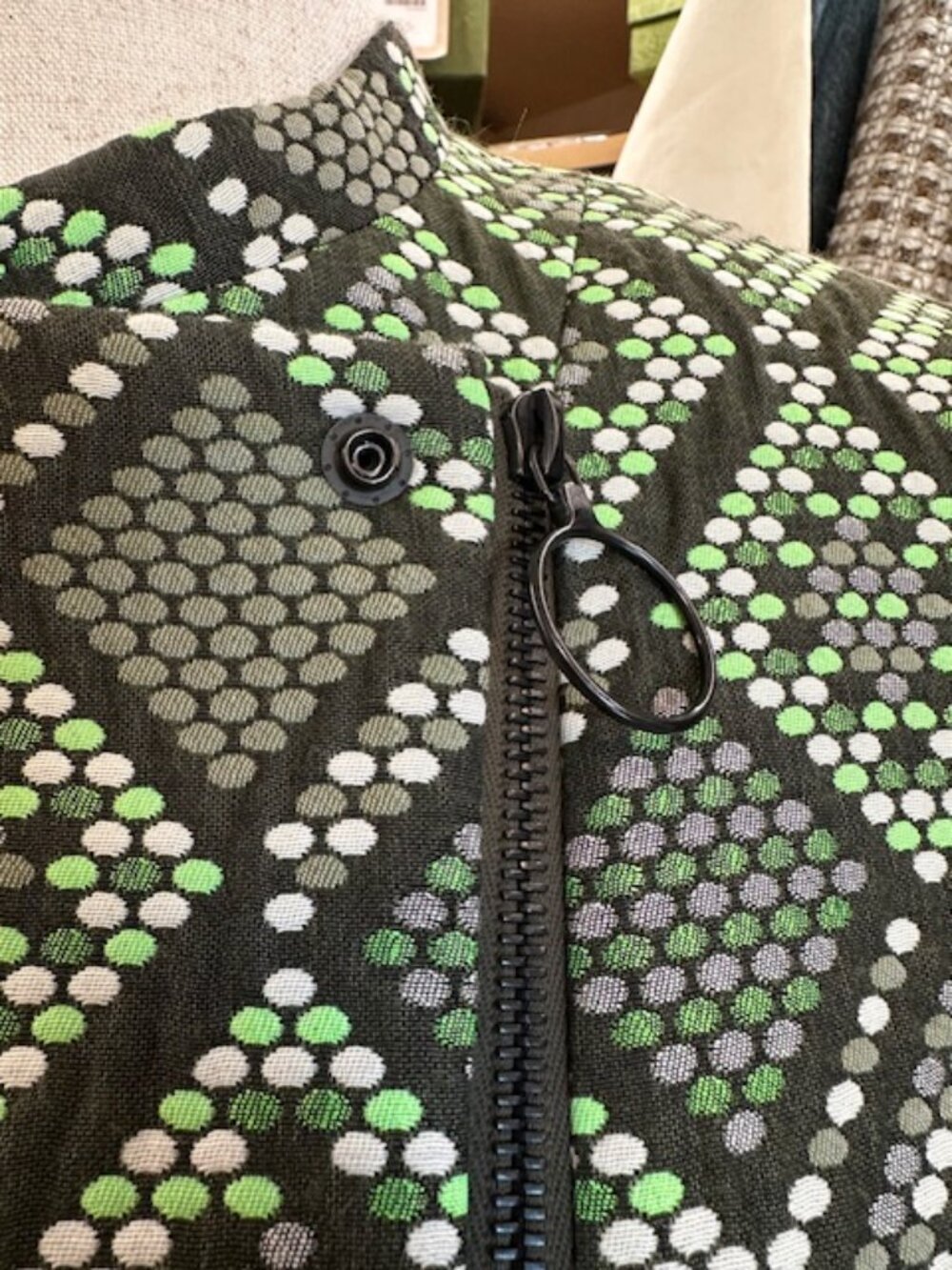 Akris Punto Size 38 Green Jacket - Picture 5 of 8